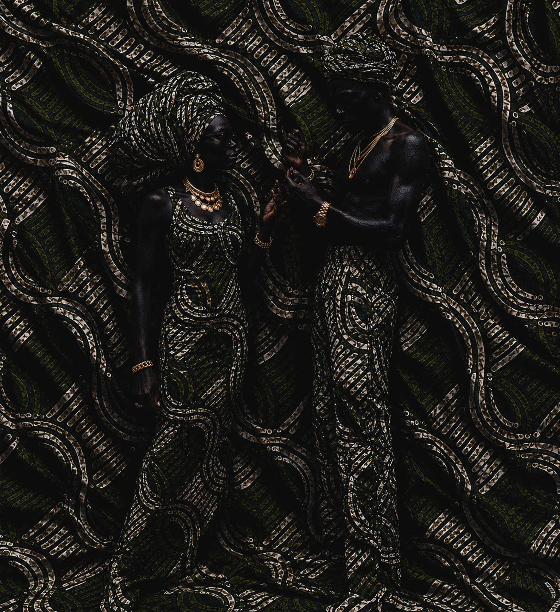 Husband & Wife — fine art print by Fola Adeleke