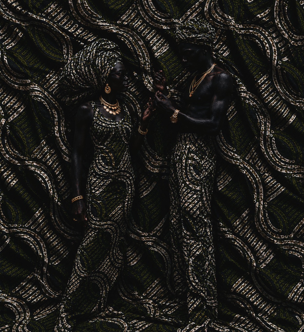 Husband & Wife — fine art print by Fola Adeleke